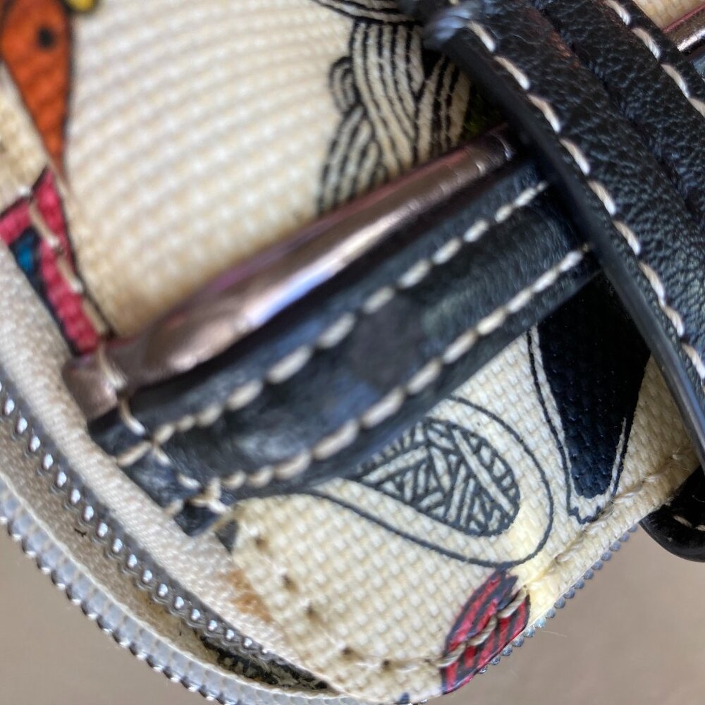 Sakroots Nature Bird Design Wristlet Wallet - Picture 8 of 10
